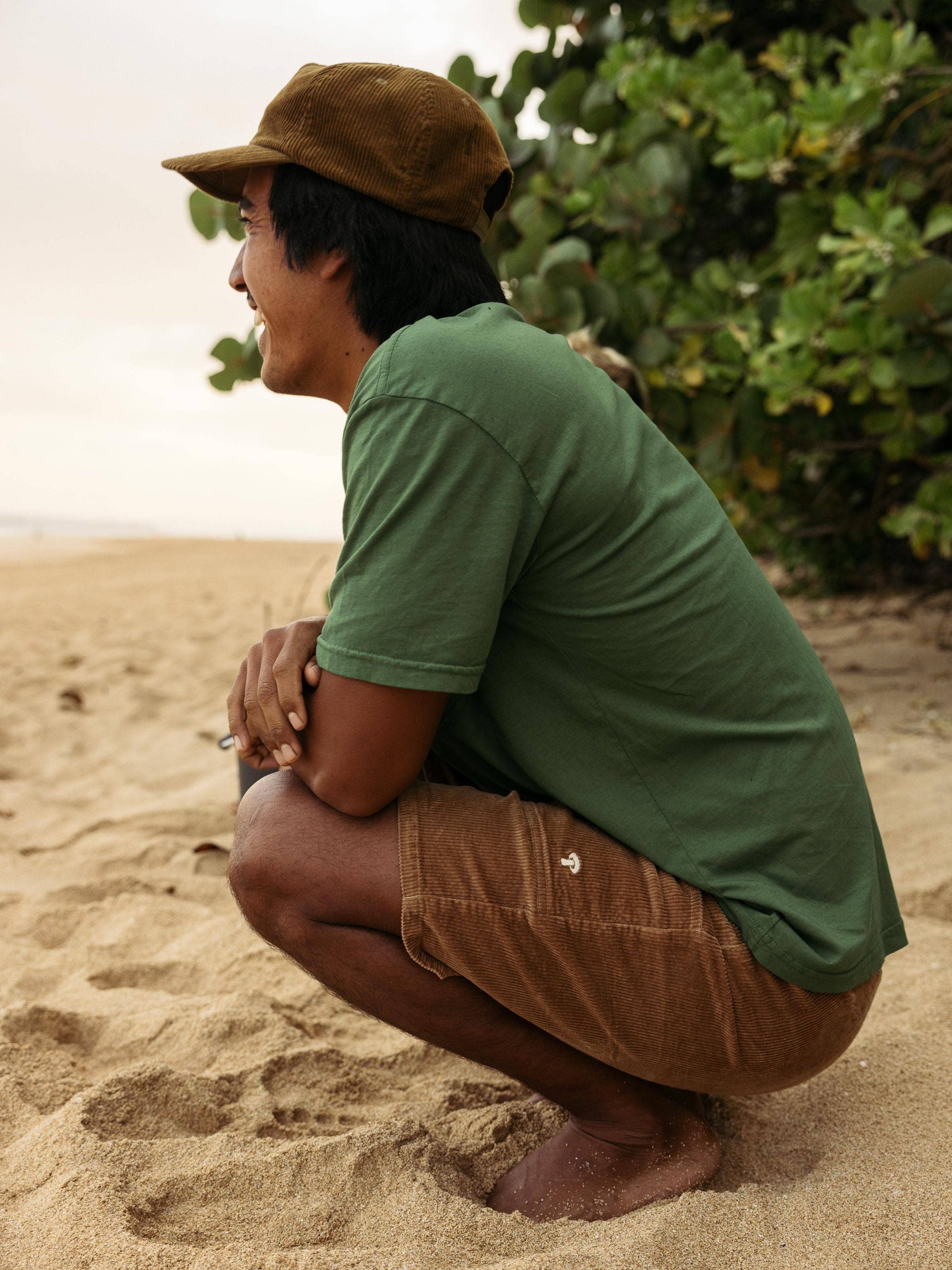 Shroom Shorts: Almond