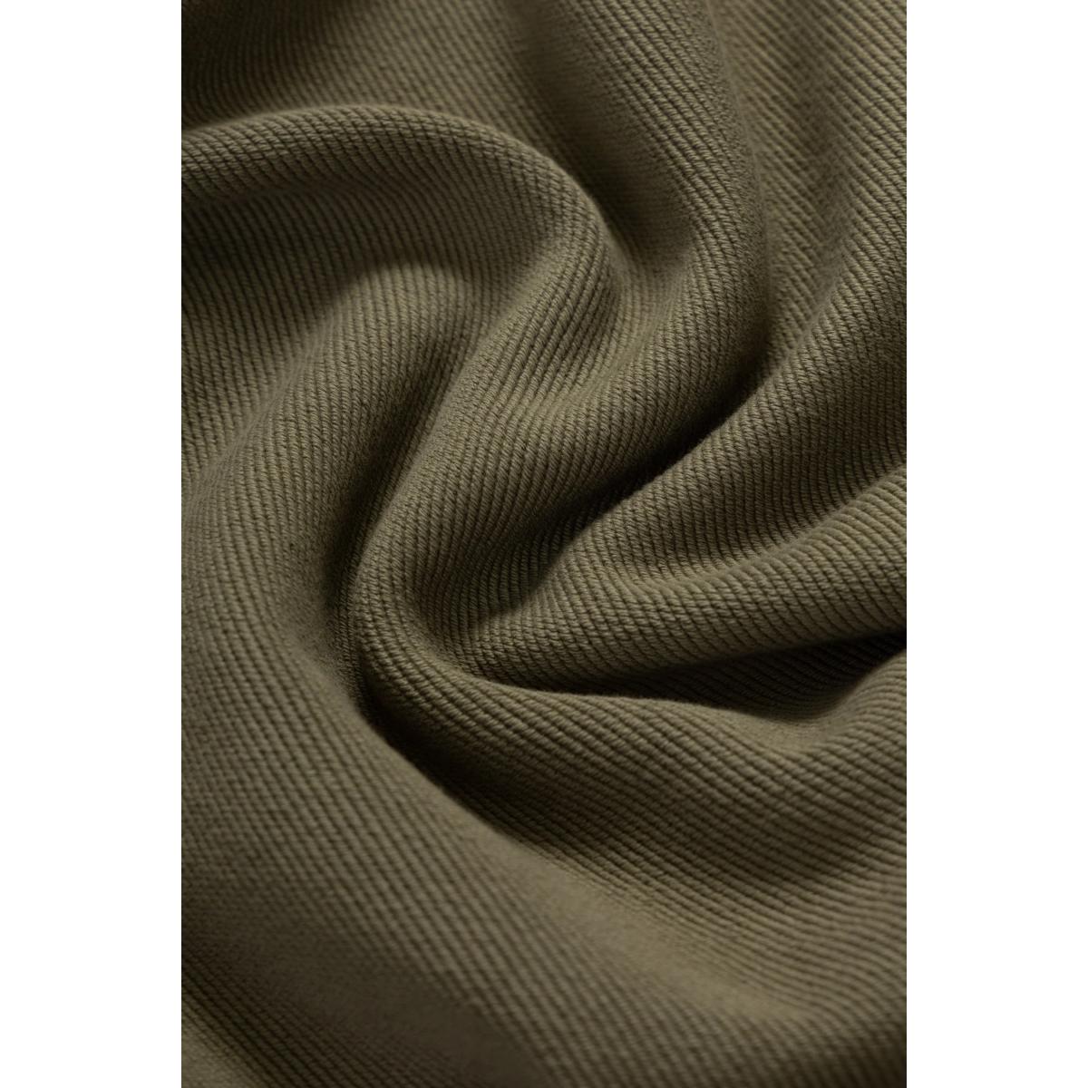 14.5oz Loopback Crewneck Olive - Sweatshirt