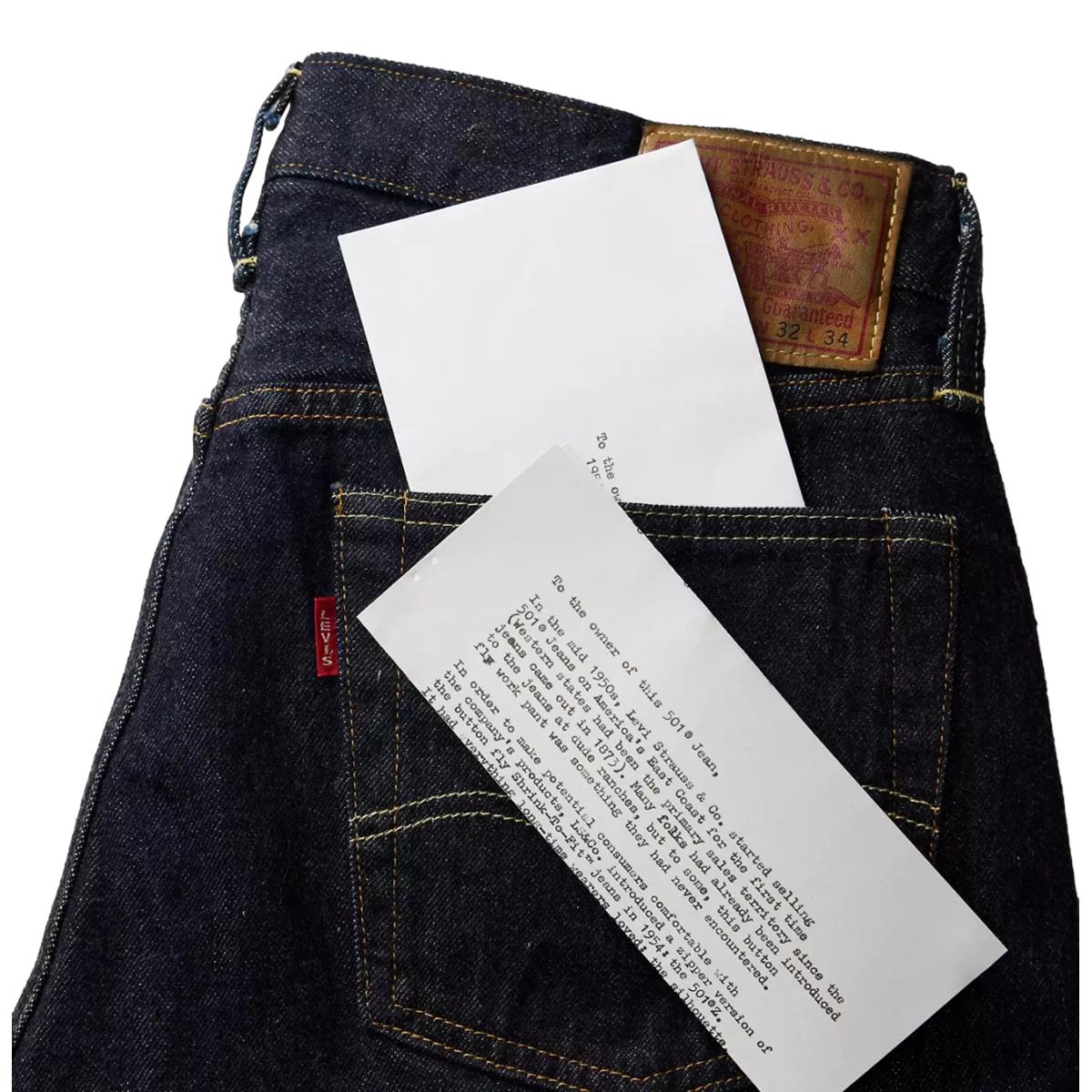1954 501® Jeans Organic Rinse Selvedge - Denim