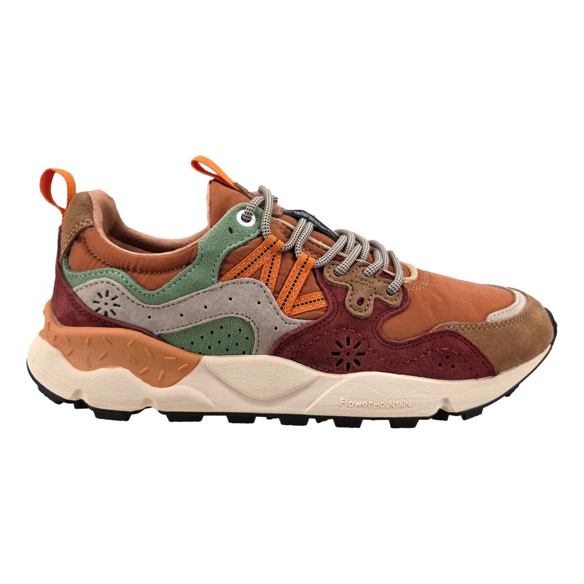 Yamano 3 Cognac Cuoio Light Green