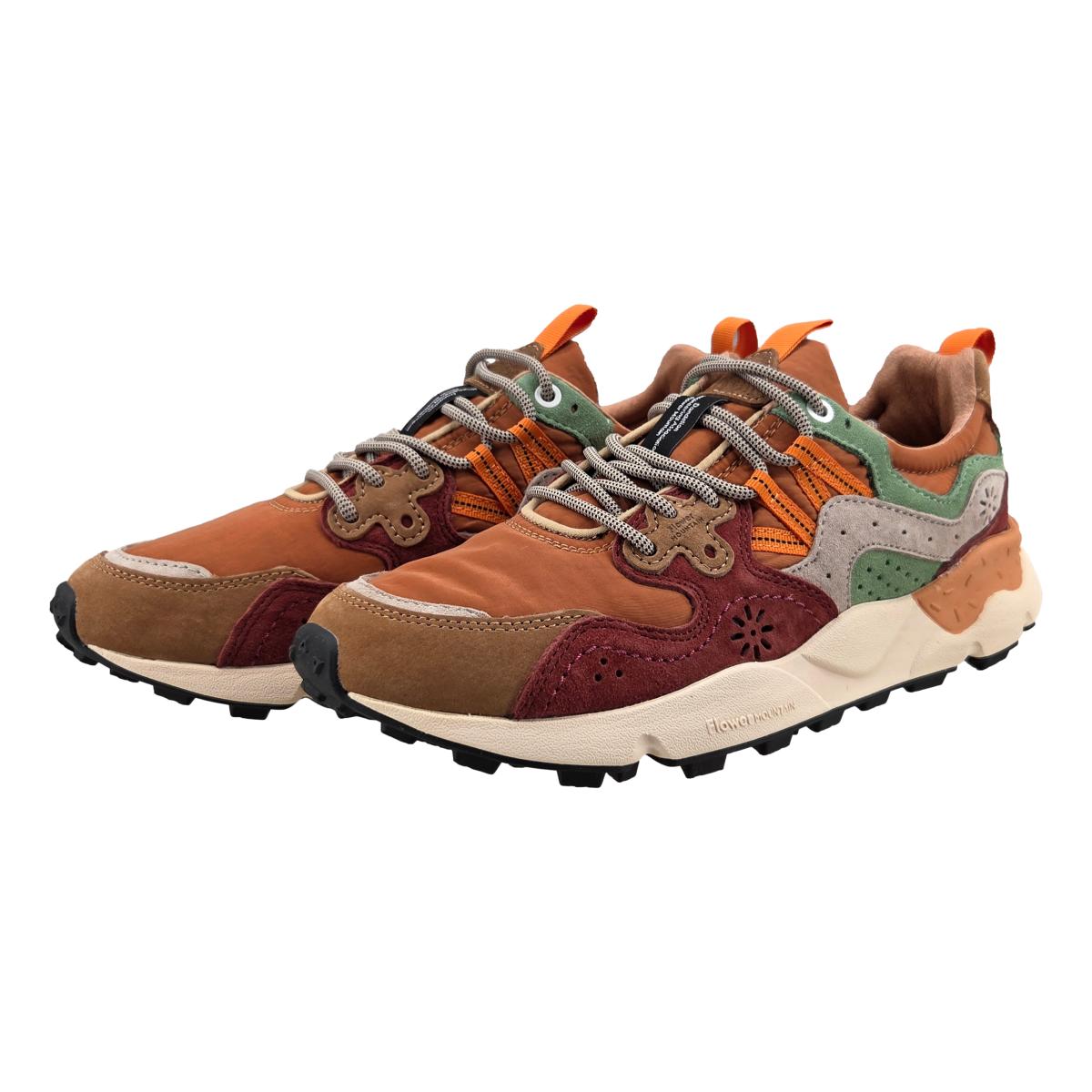 Yamano 3 Cognac Cuoio Light Green