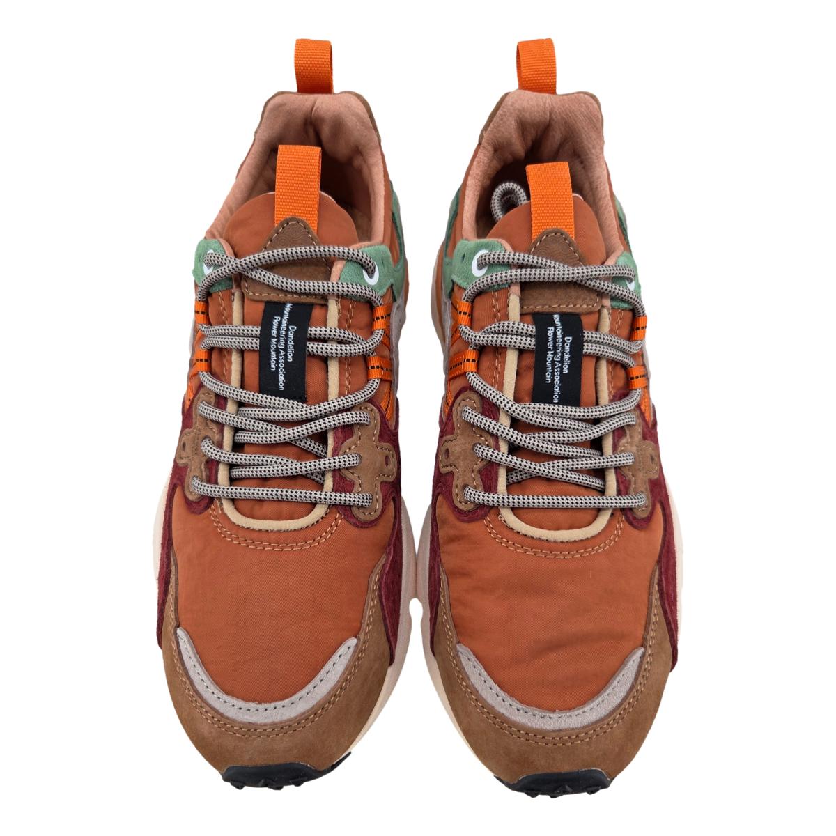 Yamano 3 Cognac Cuoio Light Green