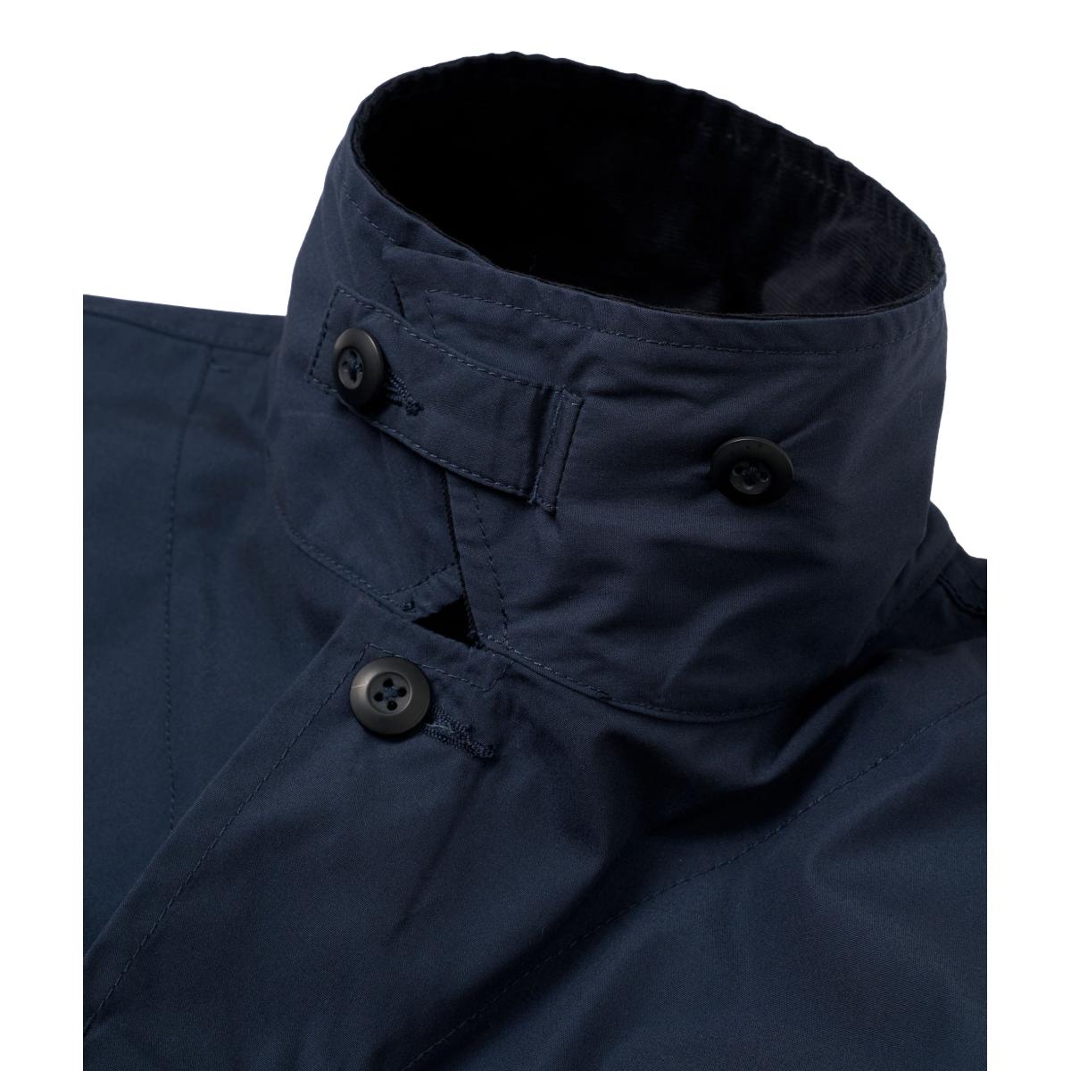 Navy Recycled Polytech Parachute Field Jacket