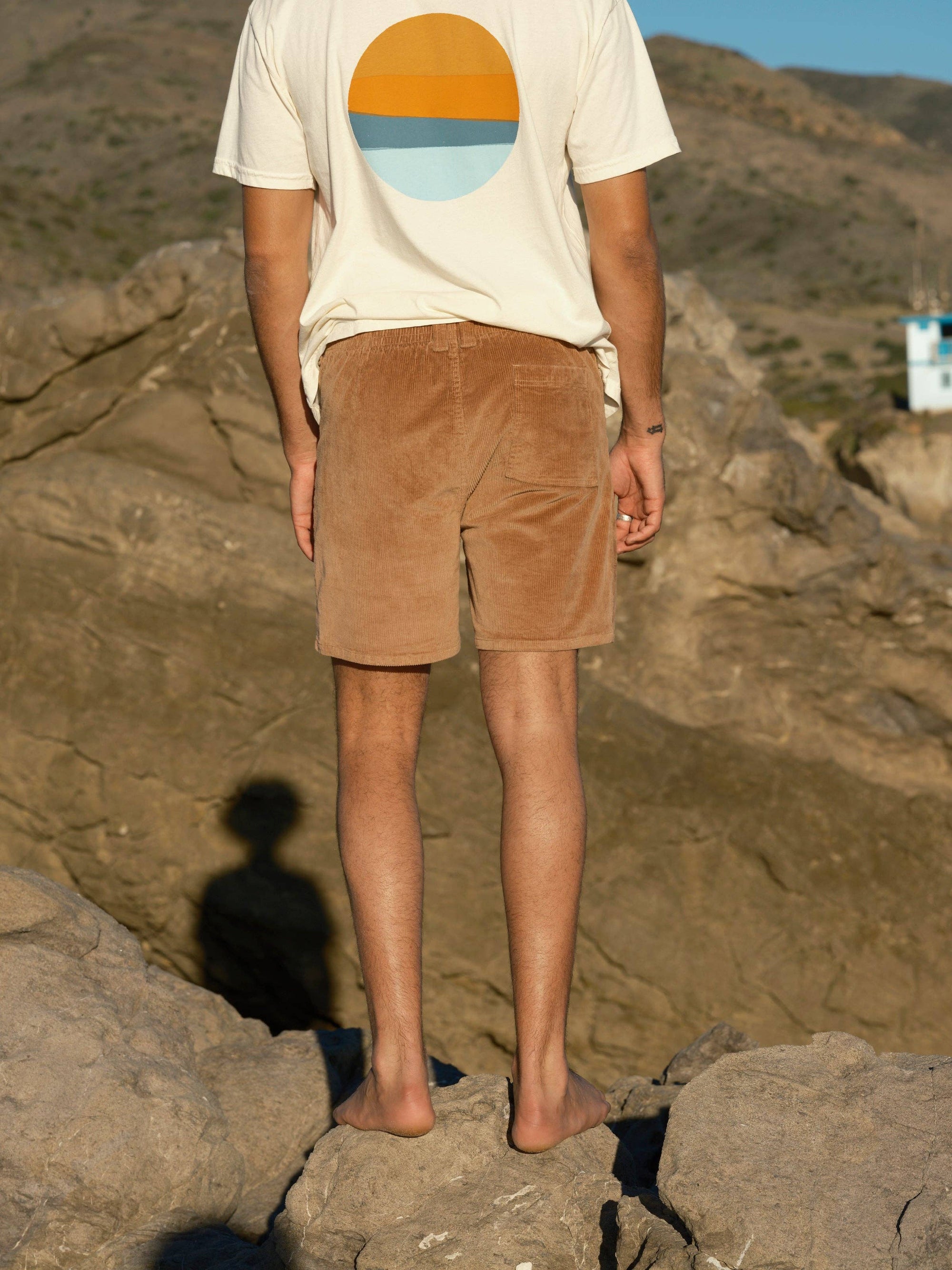 Shroom Shorts: Almond