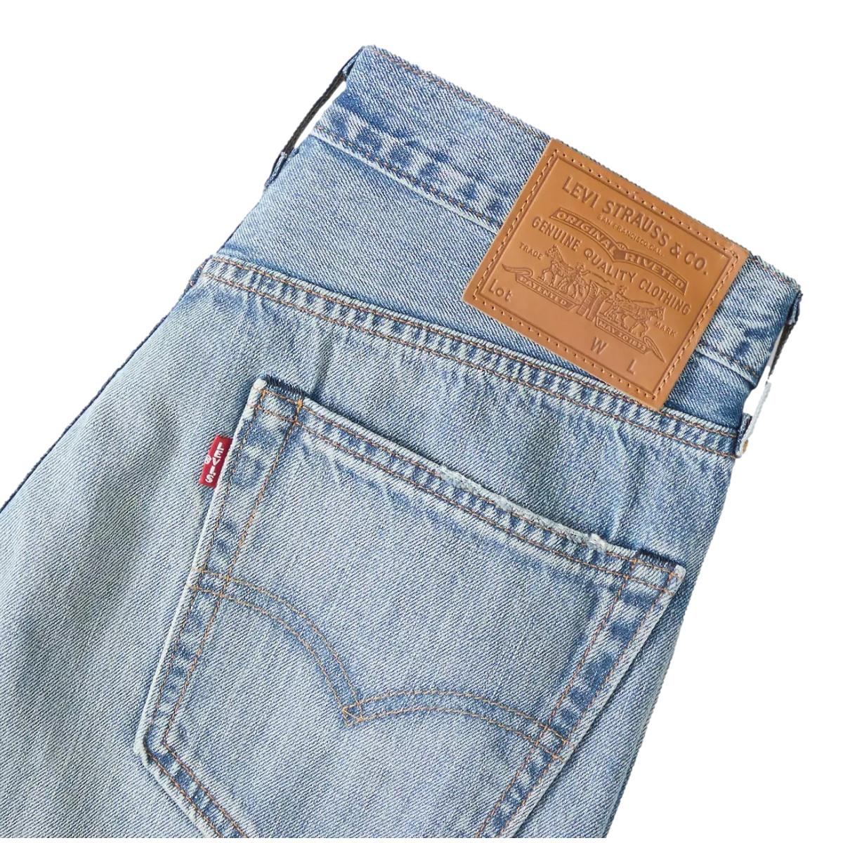 505™ Back At It Distressed Selvedge Medium Wash - Denim