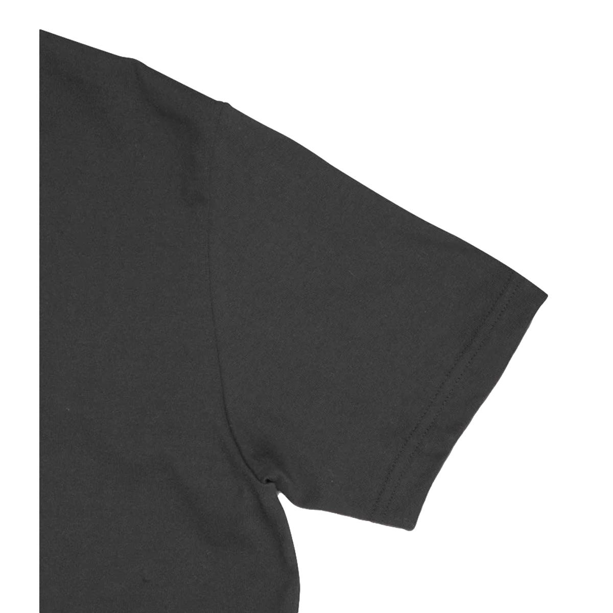 8oz Heavyweight Fieldhouse Tee Black - T Shirts