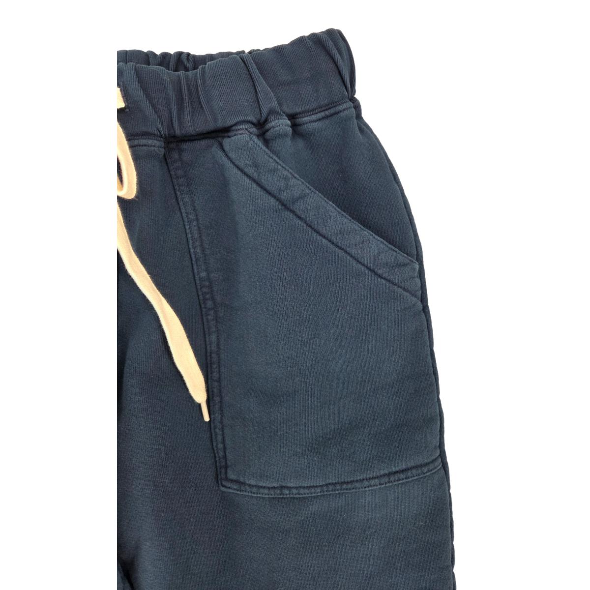 8oz Pigment Dyed Army Gym Short Navy - shorts