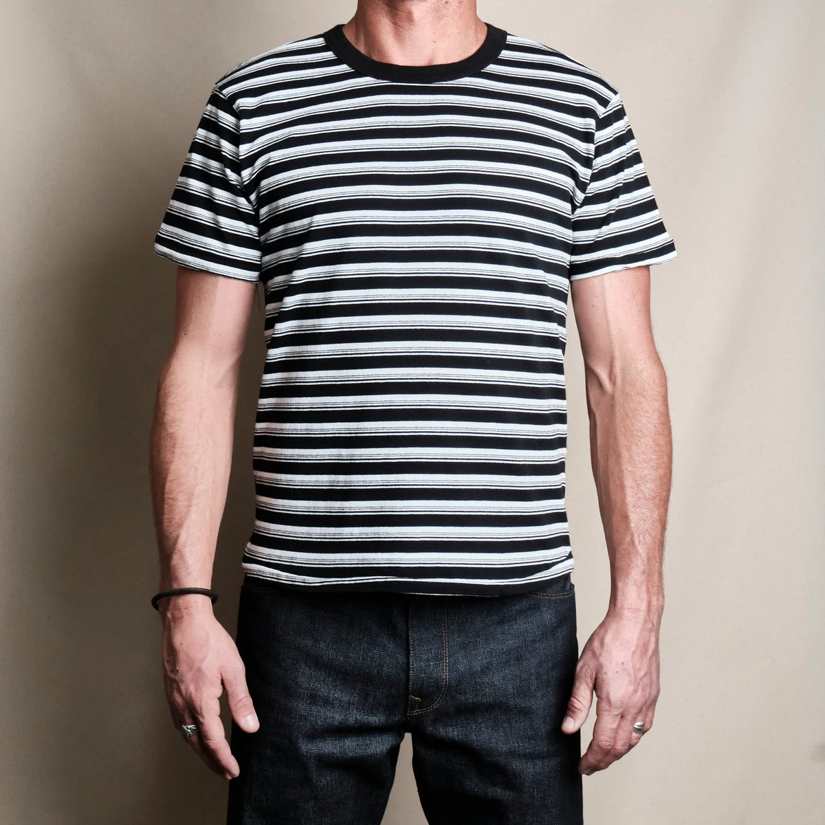 Speed Stripe Tee Black Stripe