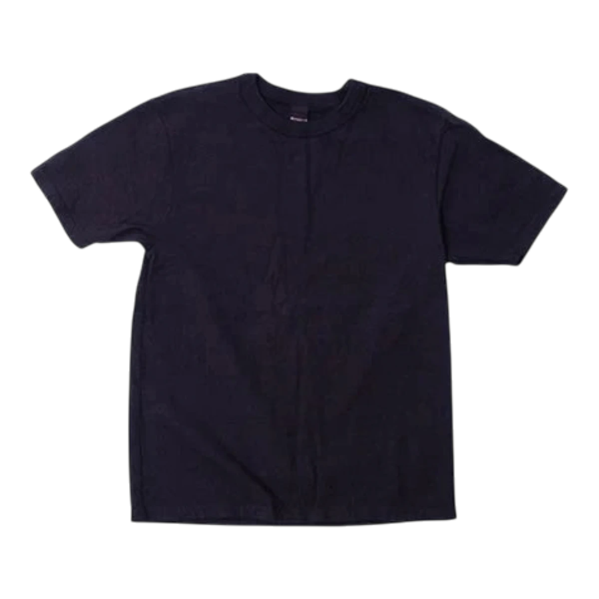 UES MILWORK No.8 Slub Nep Short Sleeve T-Shirt in black. Made from durable 9.5 oz. cotton with a unique slub texture and neps.
