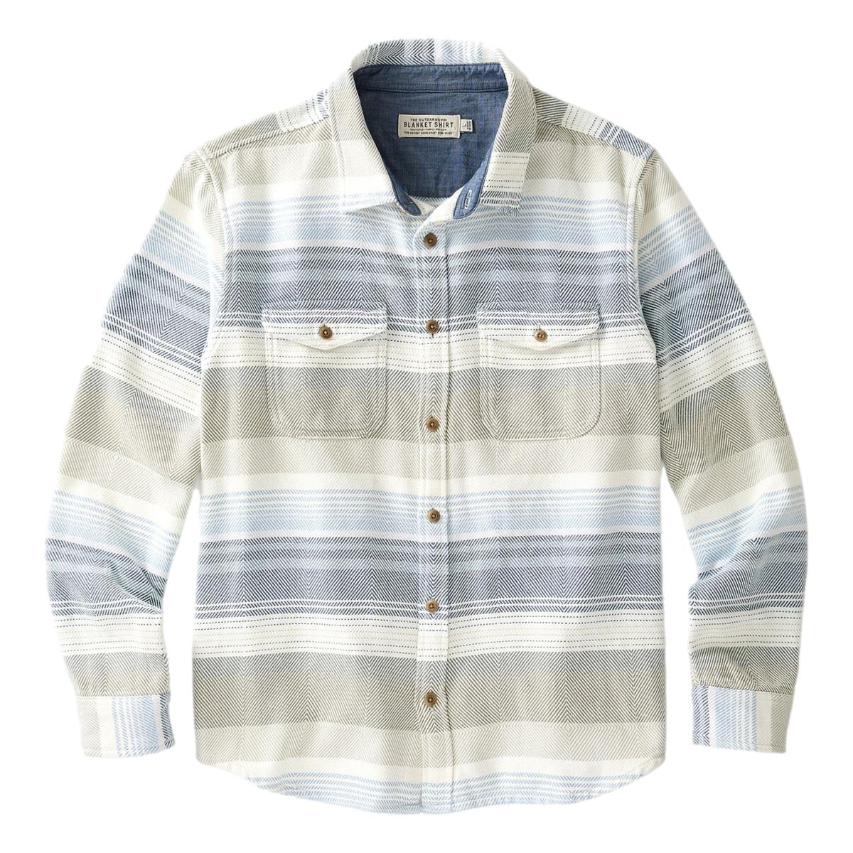 Blanket Shirt Cool Water Sonoran Stripe - Shirts
