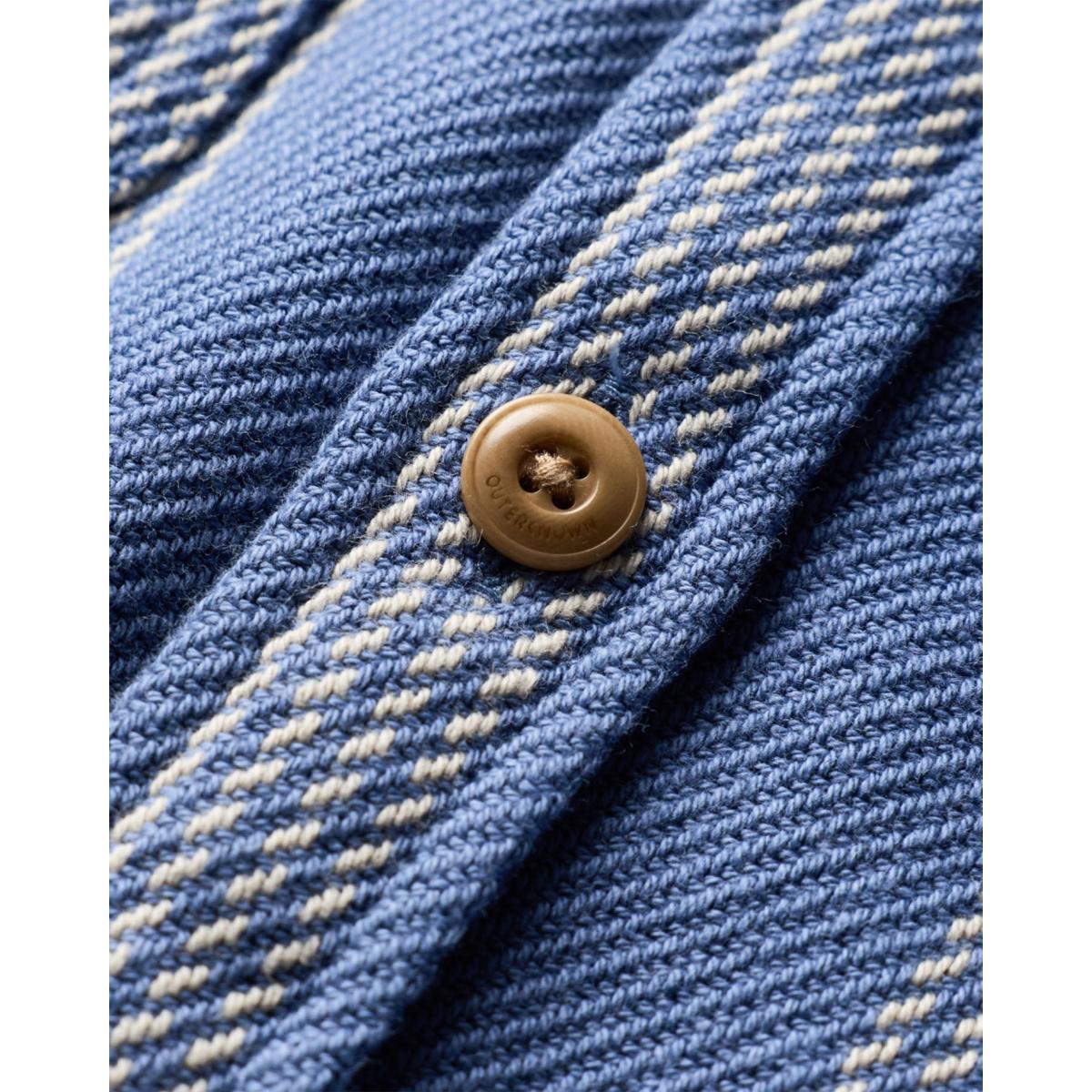 Blanket Shirt Solimar Blue Skyline Stripe - Shirts