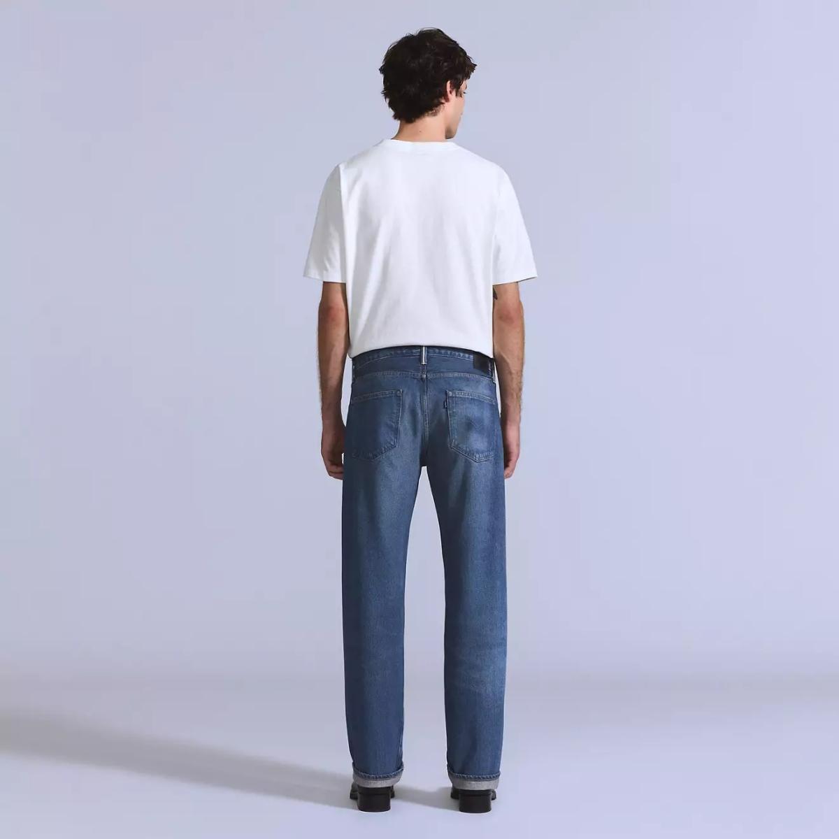 Blue Tab Anchor Relaxed Selvedge Vessel Medium Wash Denim