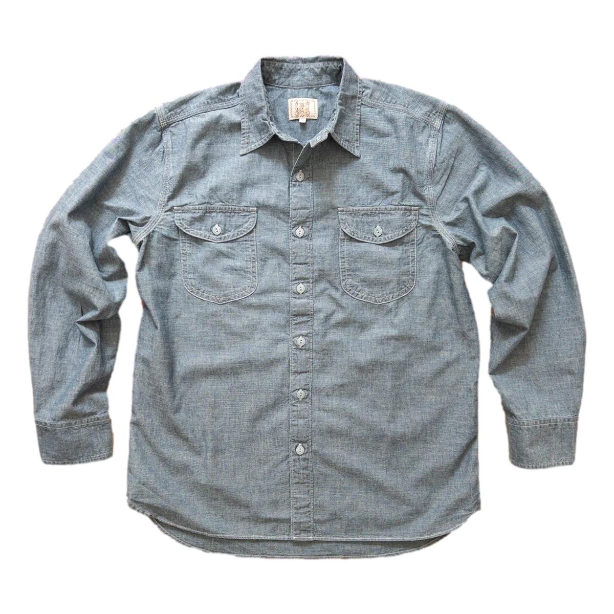 Chambray Workshirt Rinsed Indigo - Shirt