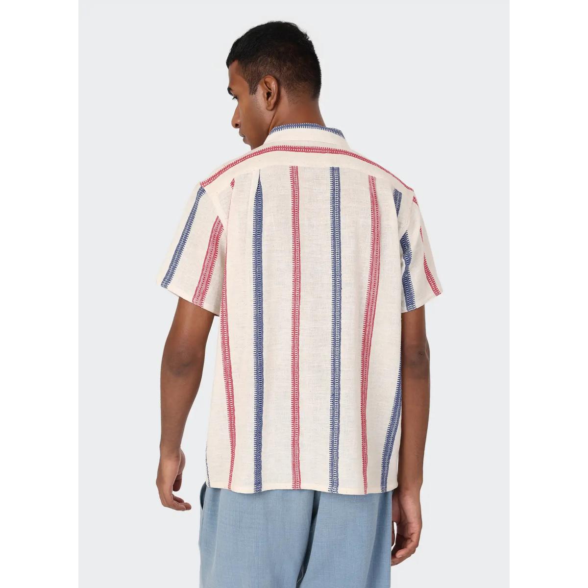 Chintan Short Sleeve Shirt Natural - Short Sleeve Shirt