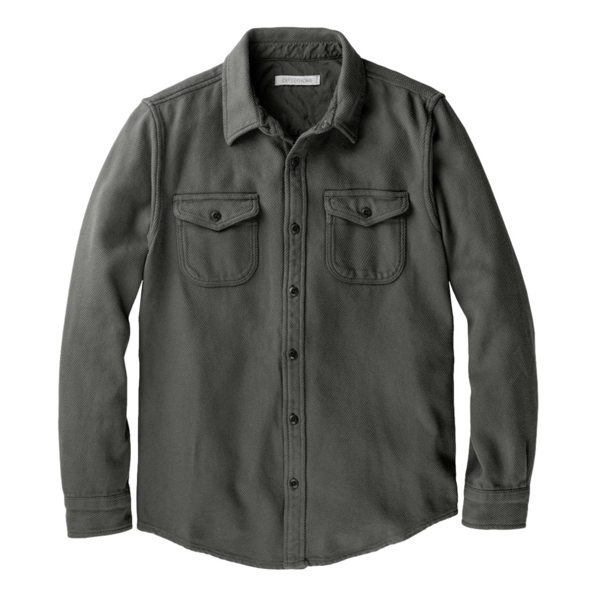 Chroma Blanket Shirt Faded Black - Shirts