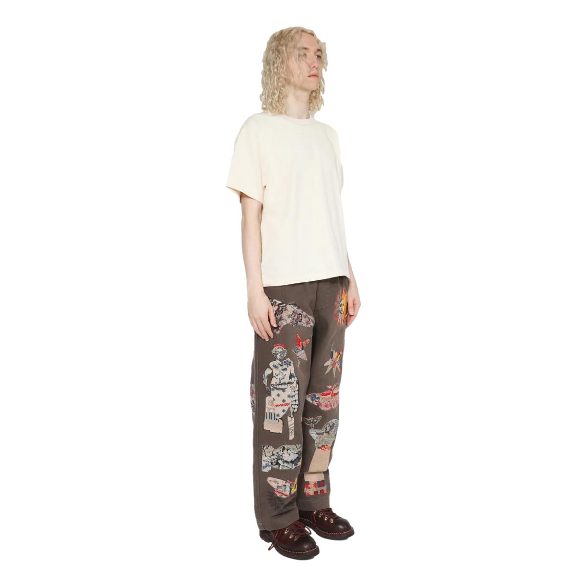 Collage Pant Dark Taupe - Pant