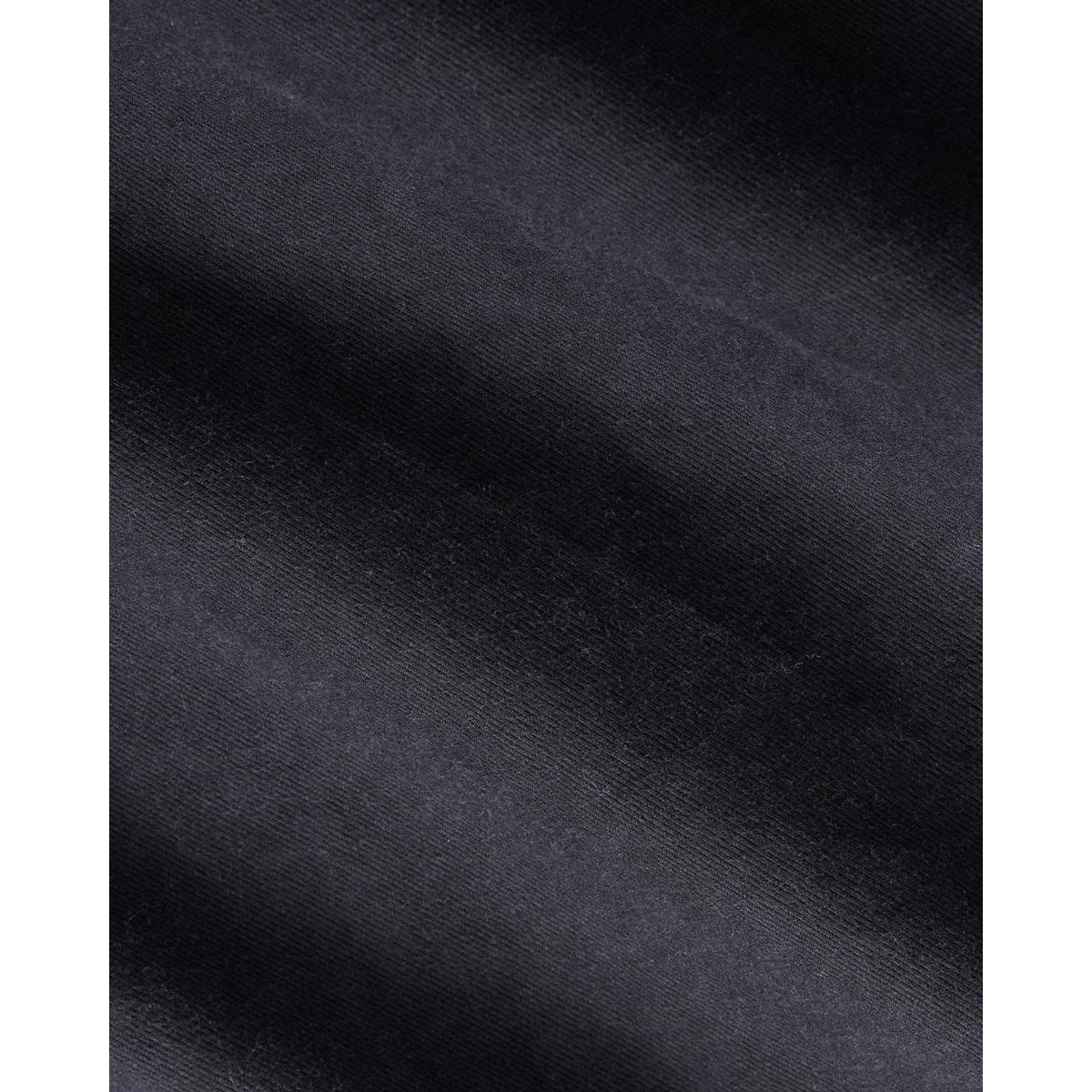 Corduroy-Collar Cotton Deck Jacket Dark Navy - Deck Jacket