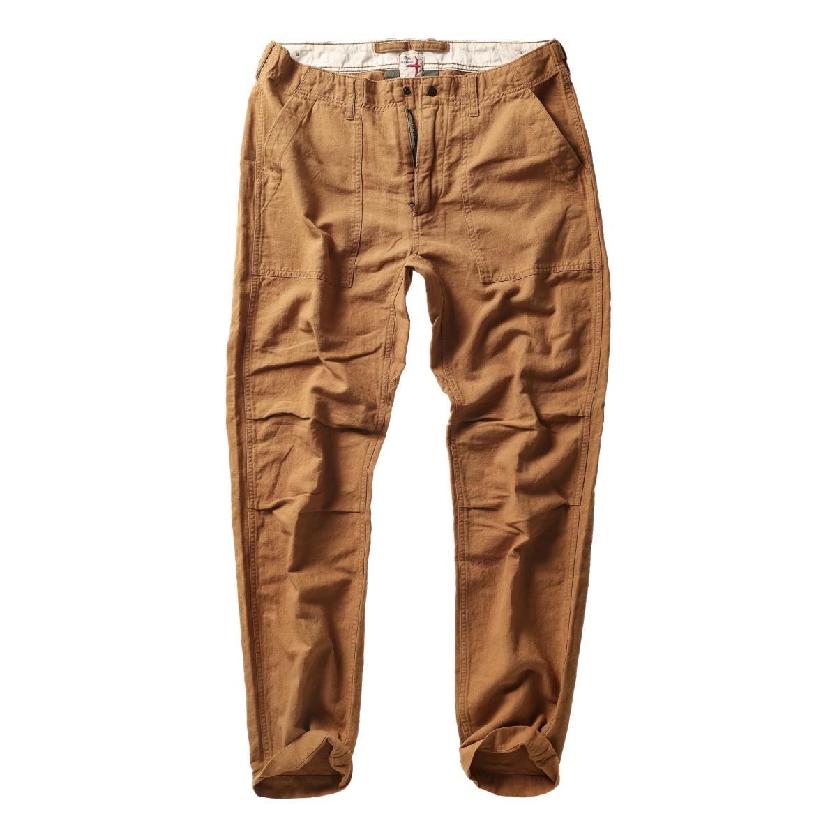 Cotton Linen Supply Pant Brt Rye - Pants