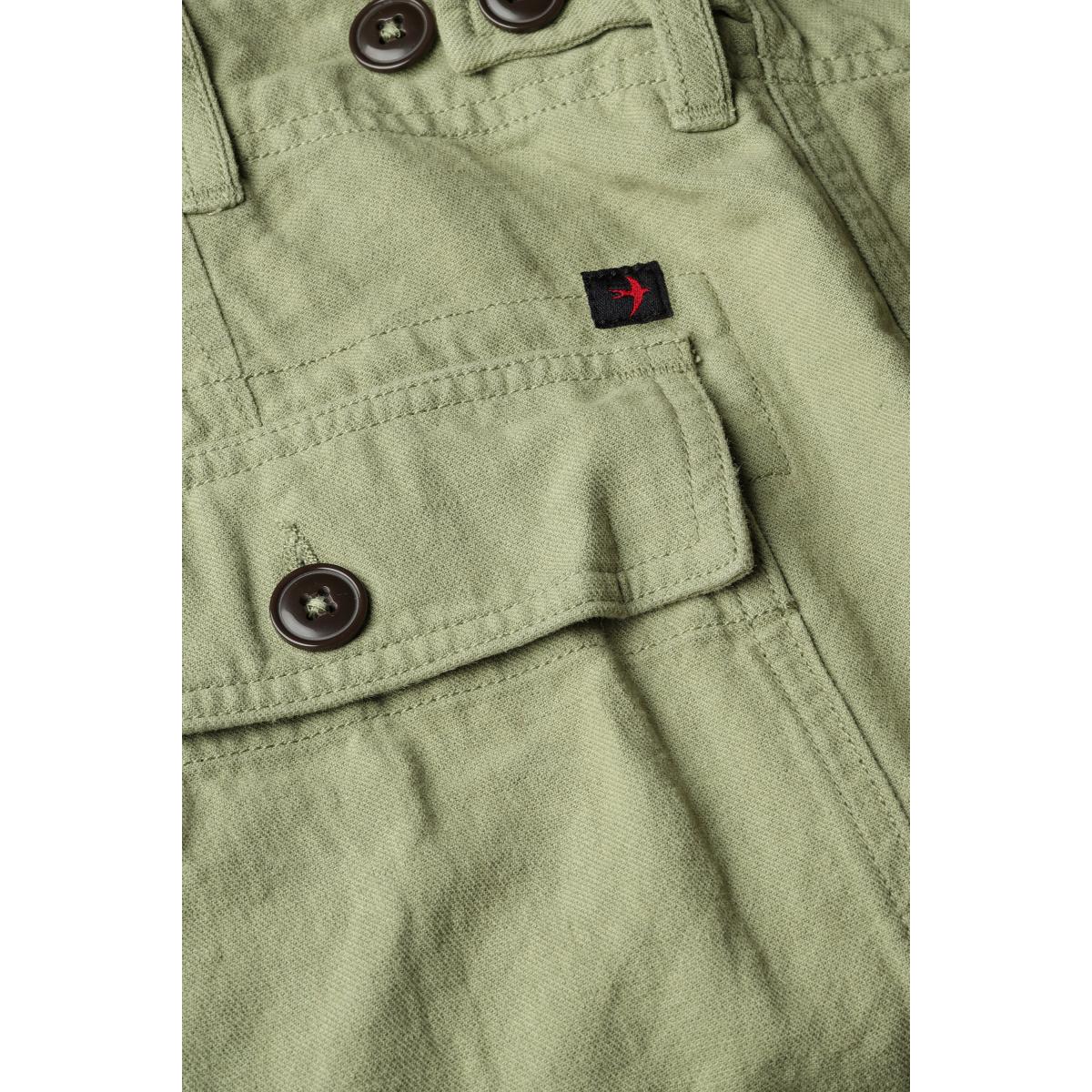 Cotton Linen Supply Pant Lt. Olive - Pants