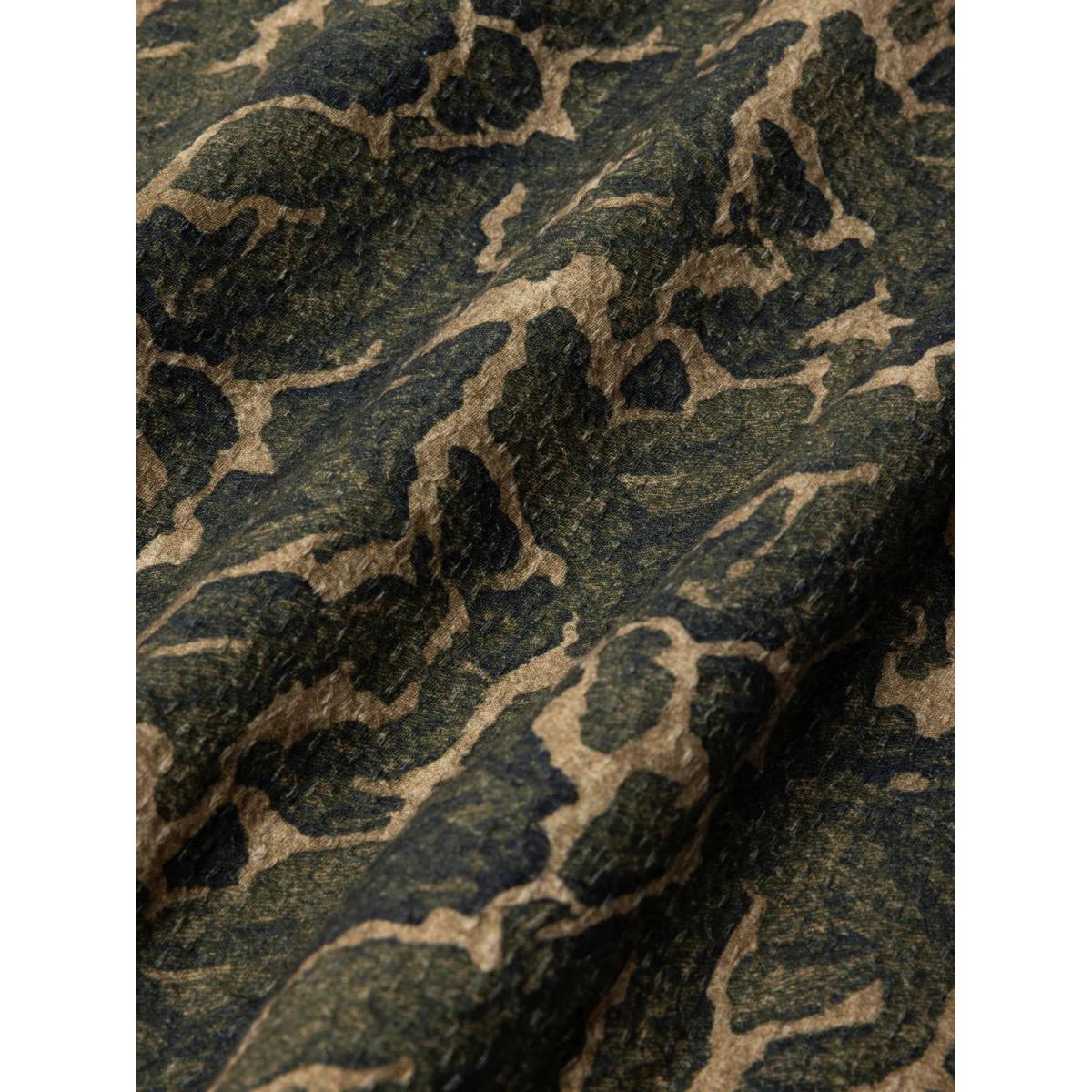 Crammond Shirt in Olive Landscape - Shirts