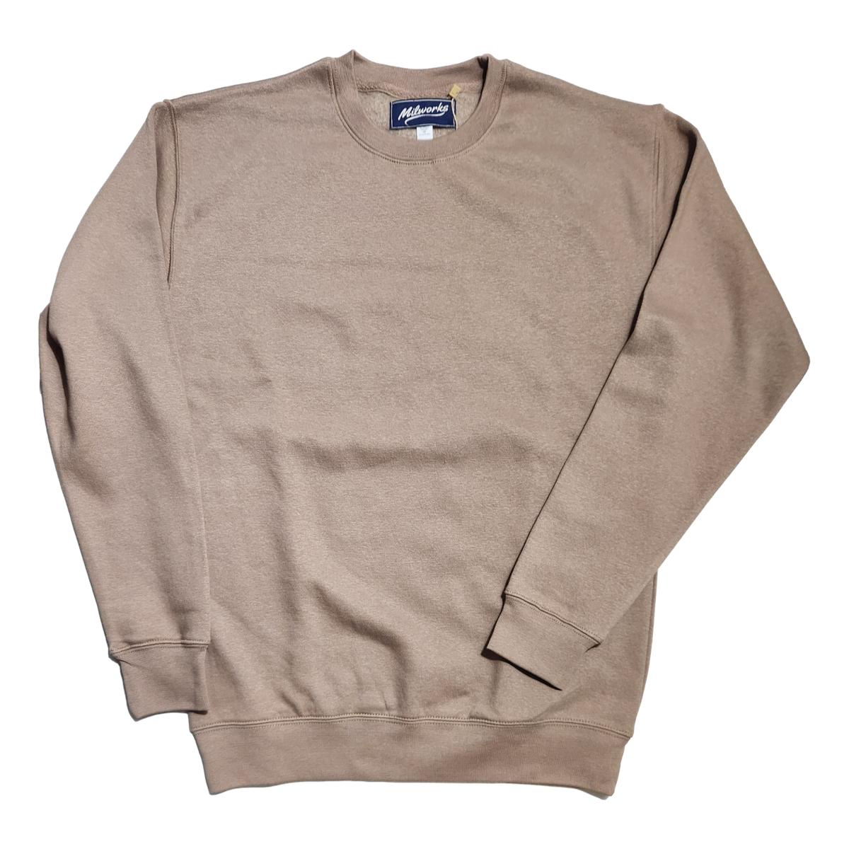 Crew Sweatshirt Latte - Sweatshirt