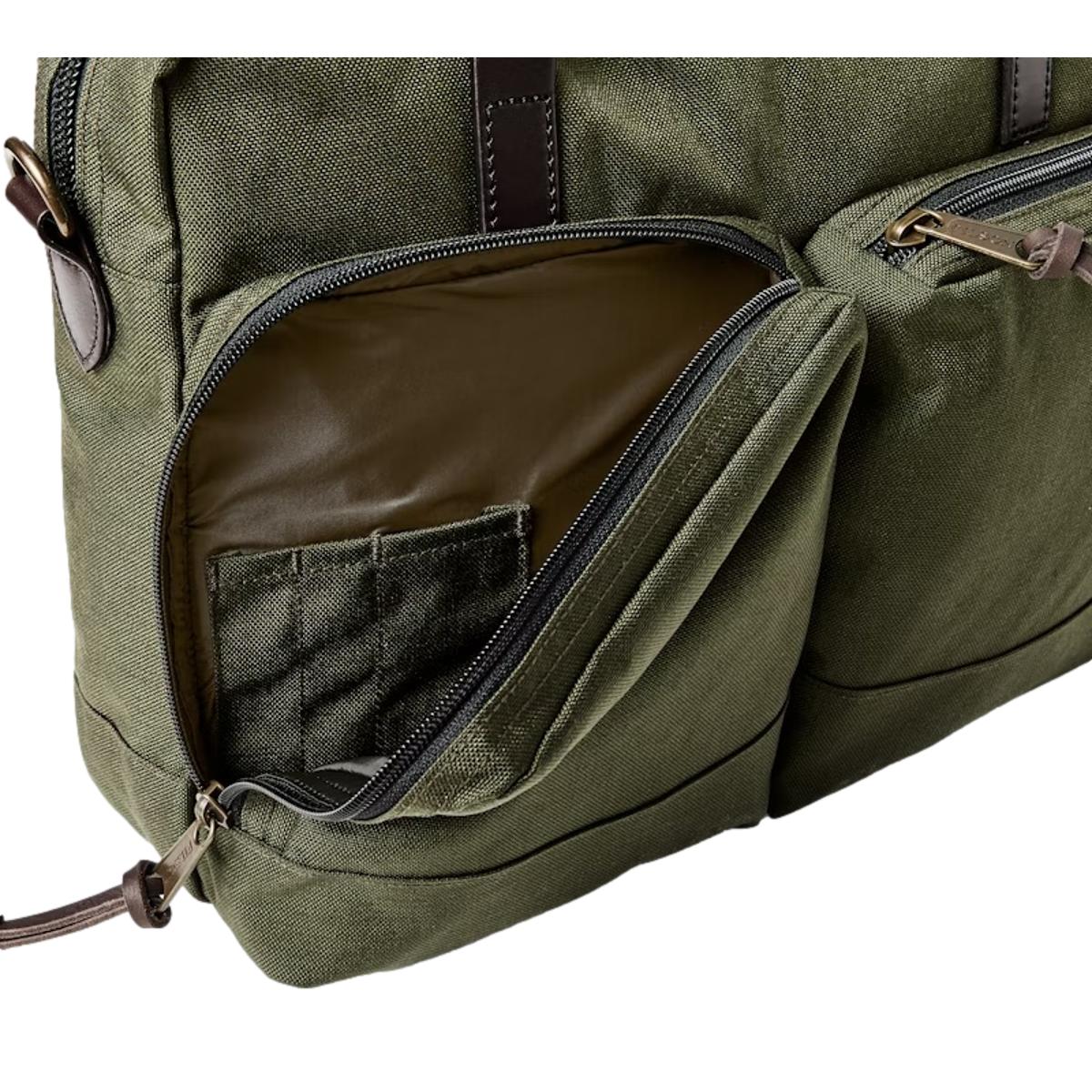 Dryden Briefcase Otter Green - Backpack