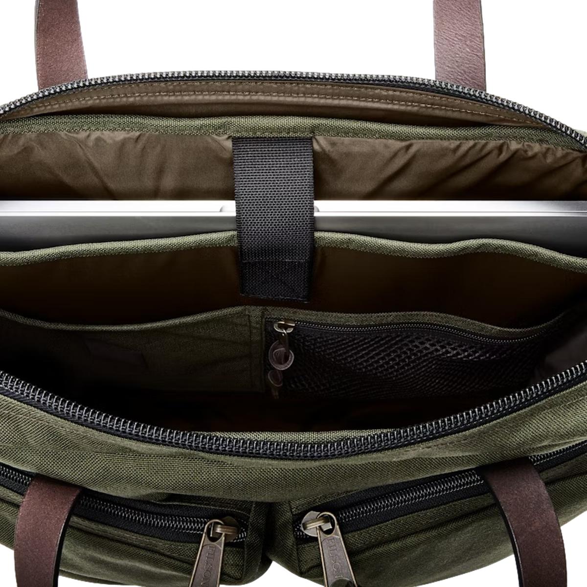 Dryden Briefcase Otter Green - Backpack