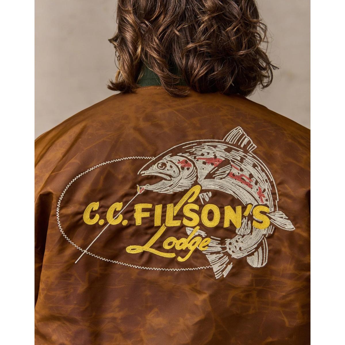 Embroidered Montlake Jacket Whiskey - Jacket