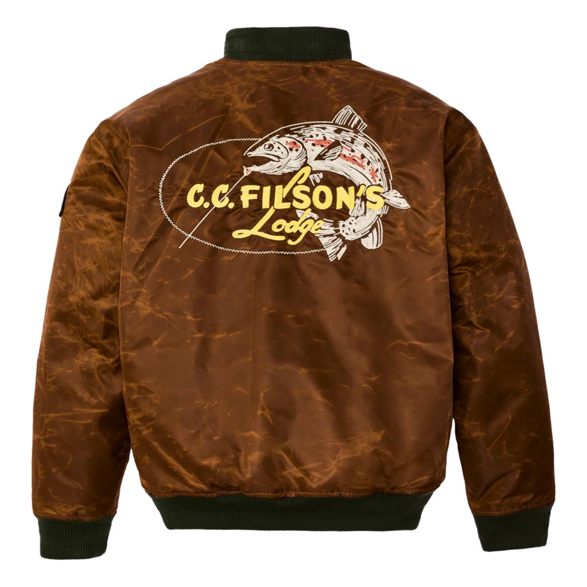 Embroidered Montlake Jacket Whiskey - Jacket