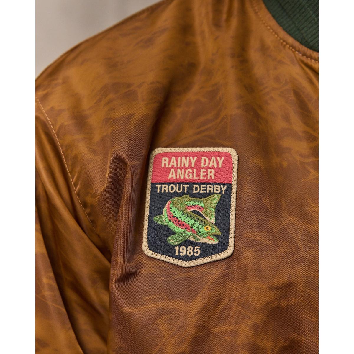 Embroidered Montlake Jacket Whiskey - Jacket