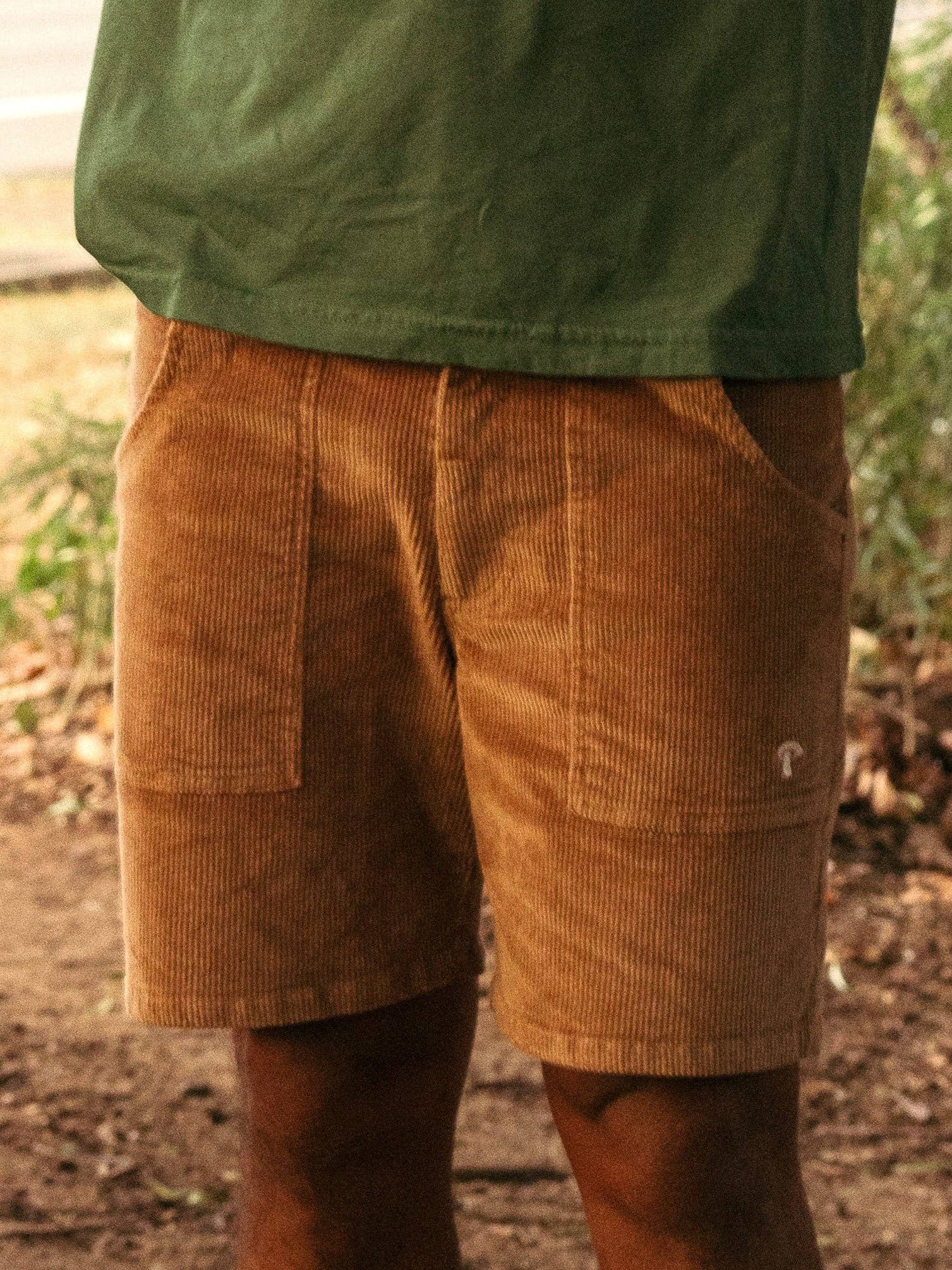Shroom Shorts: Almond