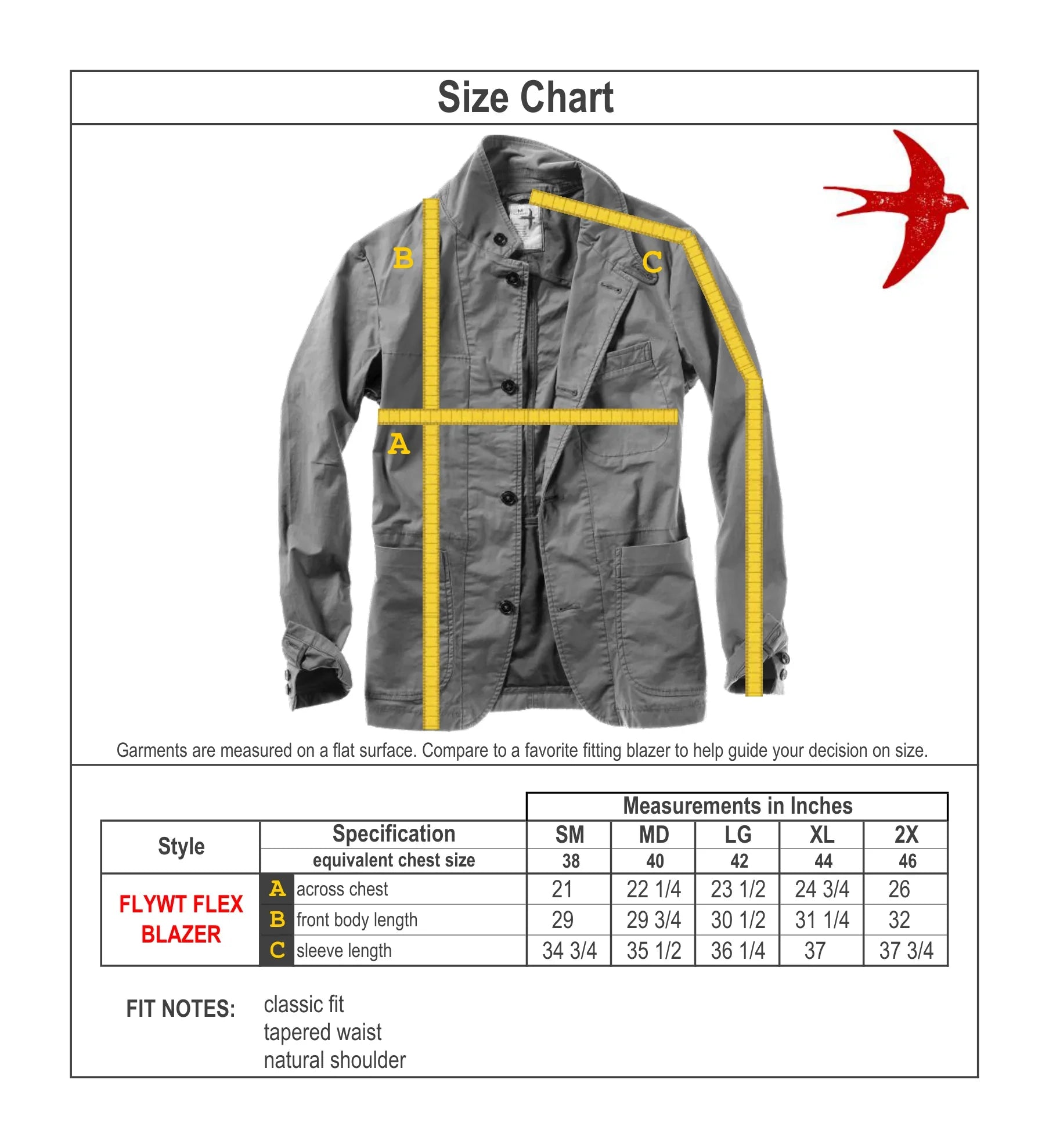 Flywt Flex Blazer Charcoal - Blazer
