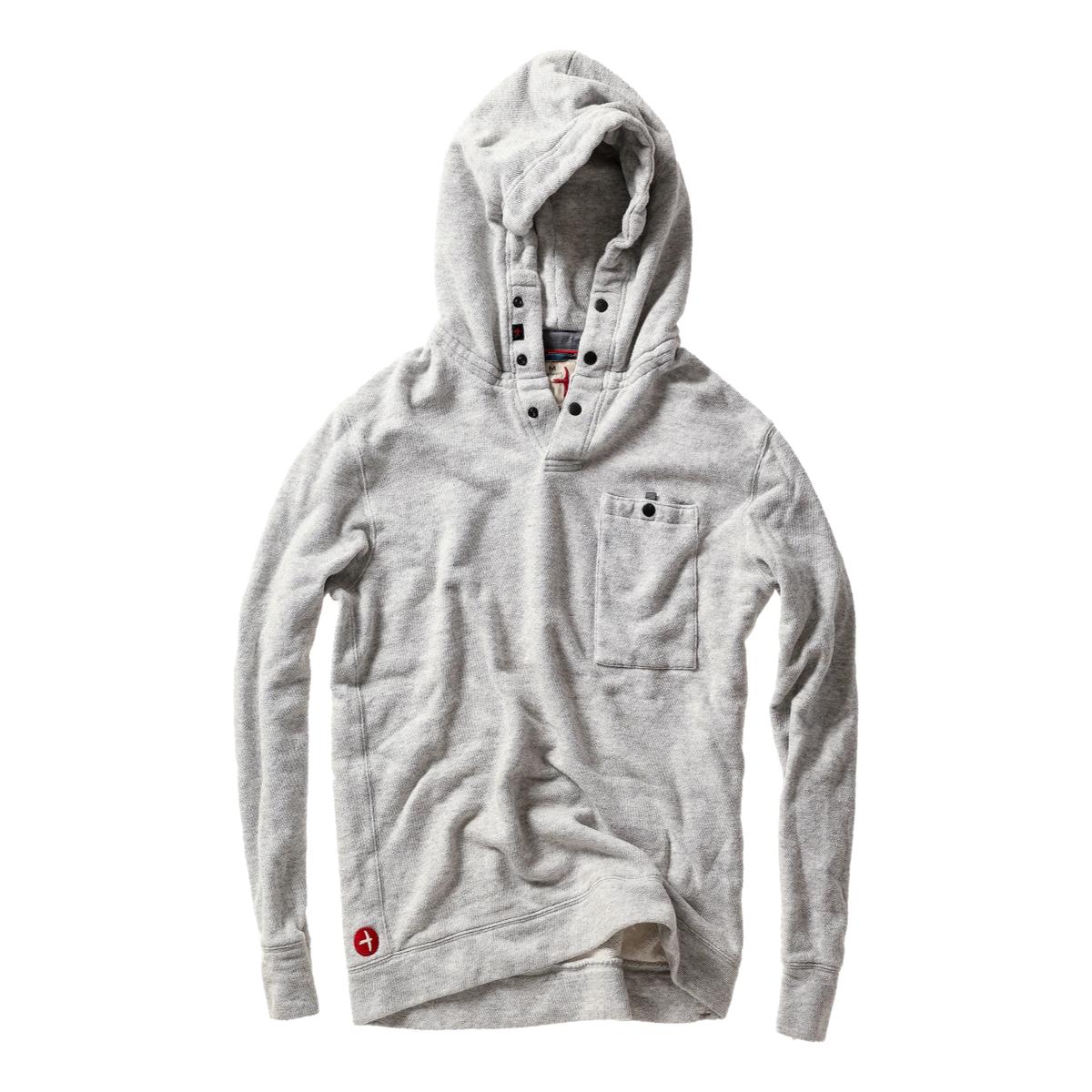 Frenchloom Hoodie Bone Heather - Sweatshirt