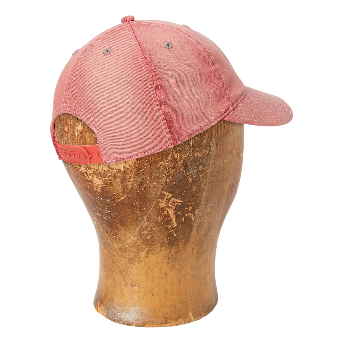 Garment-Dyed Twill Ball Cap Faded Red - Hat