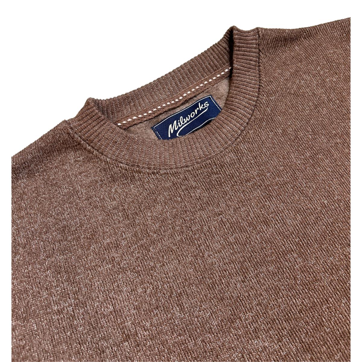 Heathered Sweatshirt Terra Brown - Sweatshirt