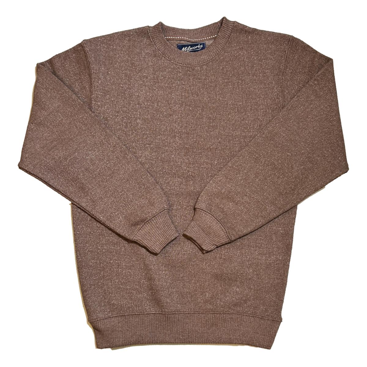 Heathered Sweatshirt Terra Brown - Sweatshirt
