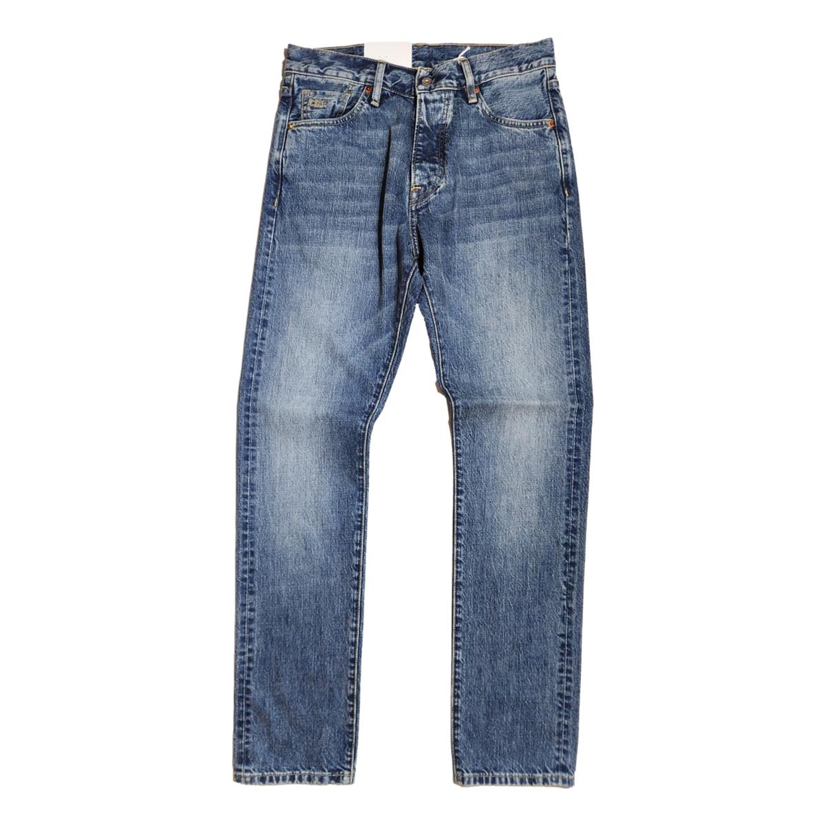 M8 Straight 14oz Indigo Selvedge Aged Denim