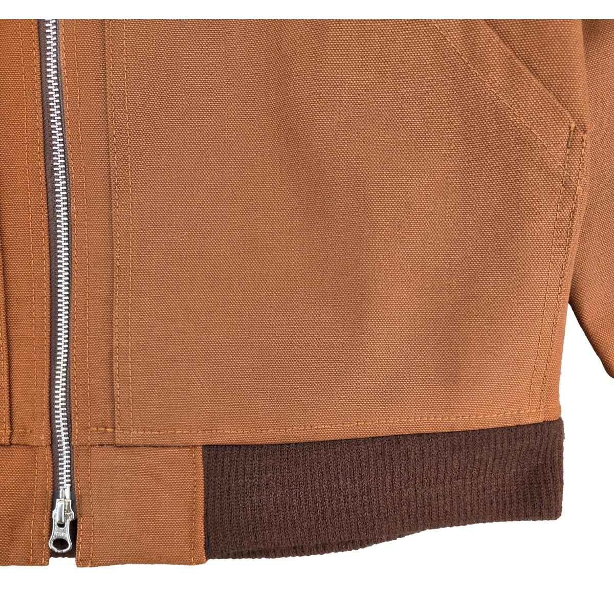 Maine Jacket 12oz Duck Canvas Brown - outerwear