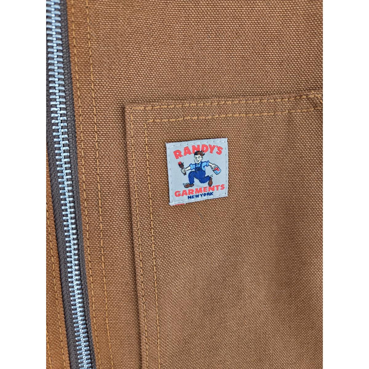 Maine Jacket 12oz Duck Canvas Brown - outerwear