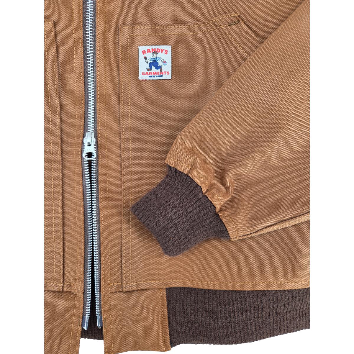 Maine Jacket 12oz Duck Canvas Brown - outerwear