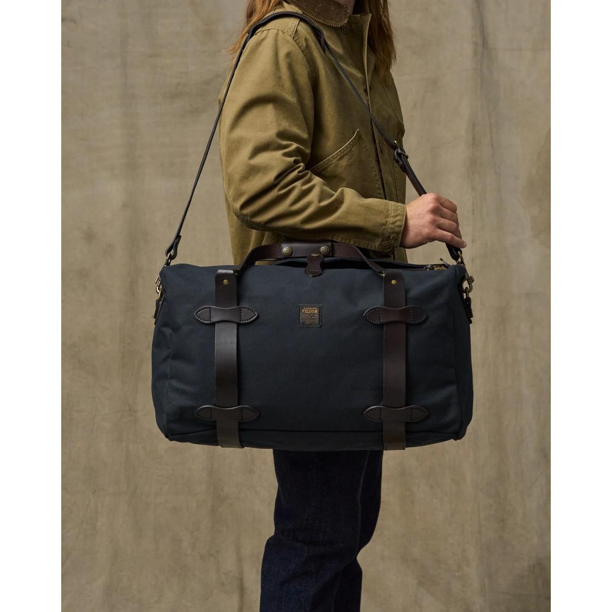Medium Rugged Twill Duffle Bag Navy - Duffle