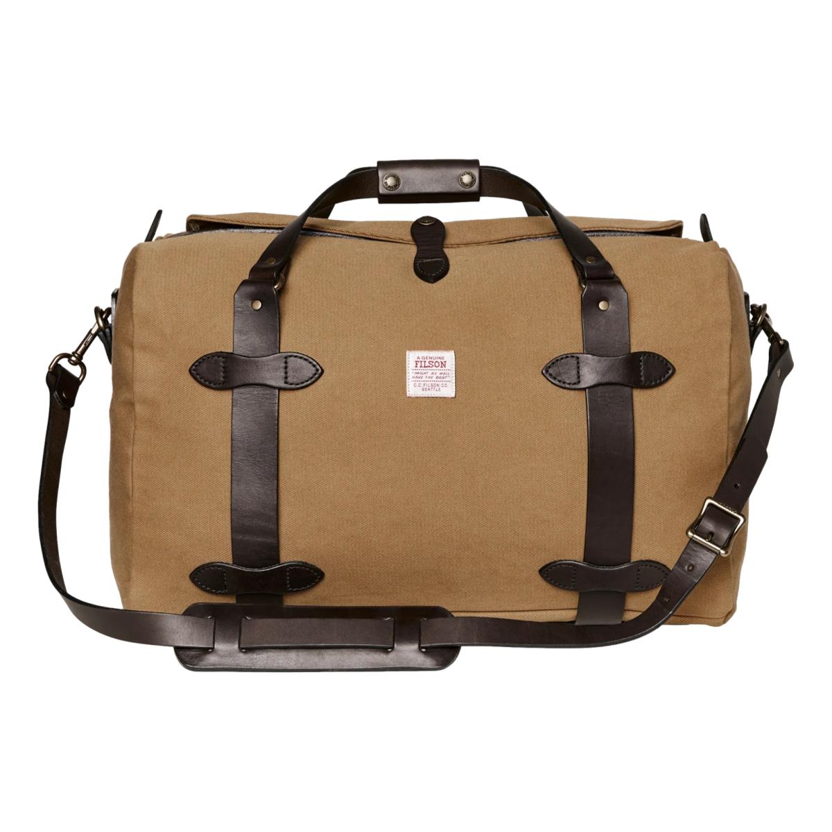 Medium Rugged Twill Duffle Bag Tan - Duffle