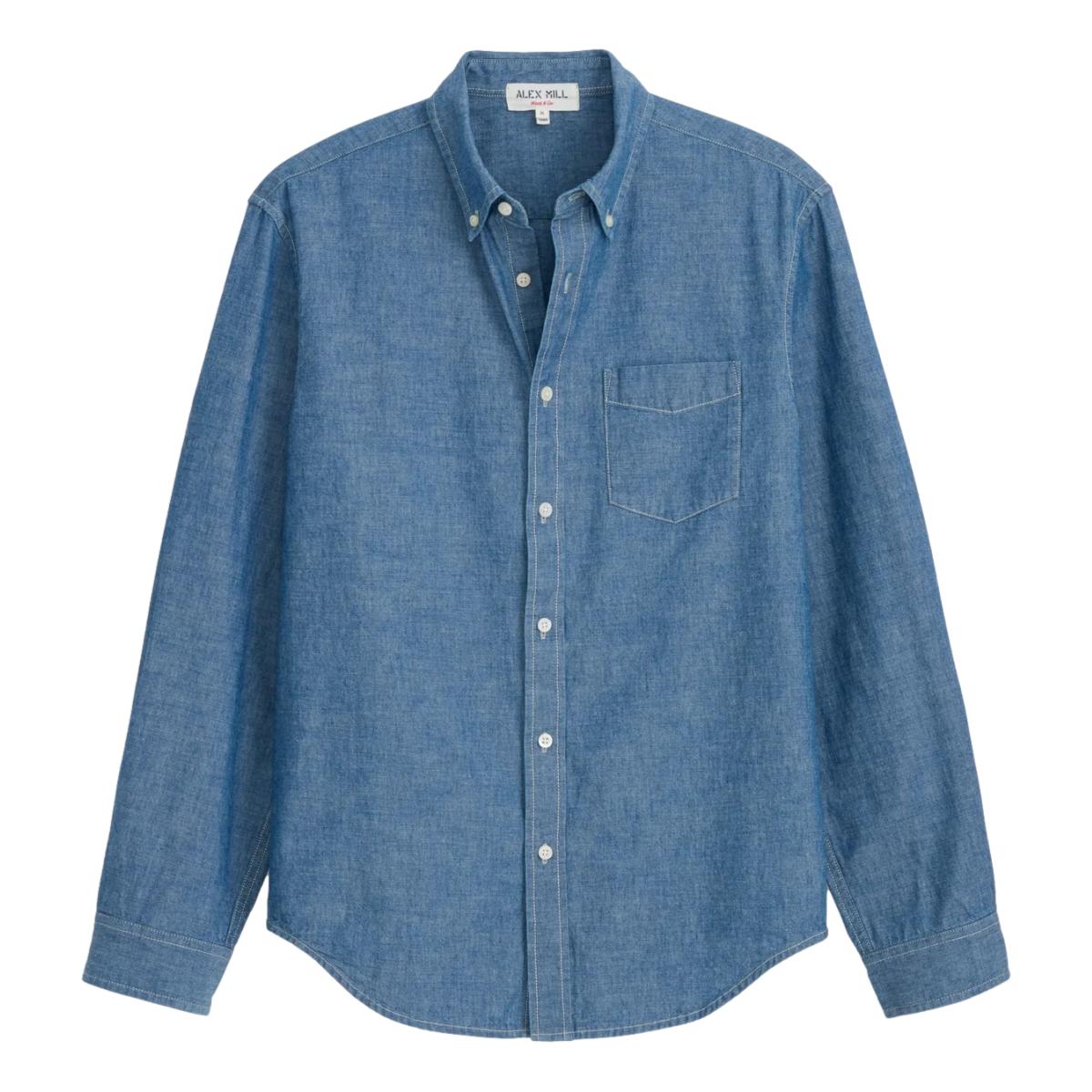 Mill Shirt Washed Chambray - Shirts