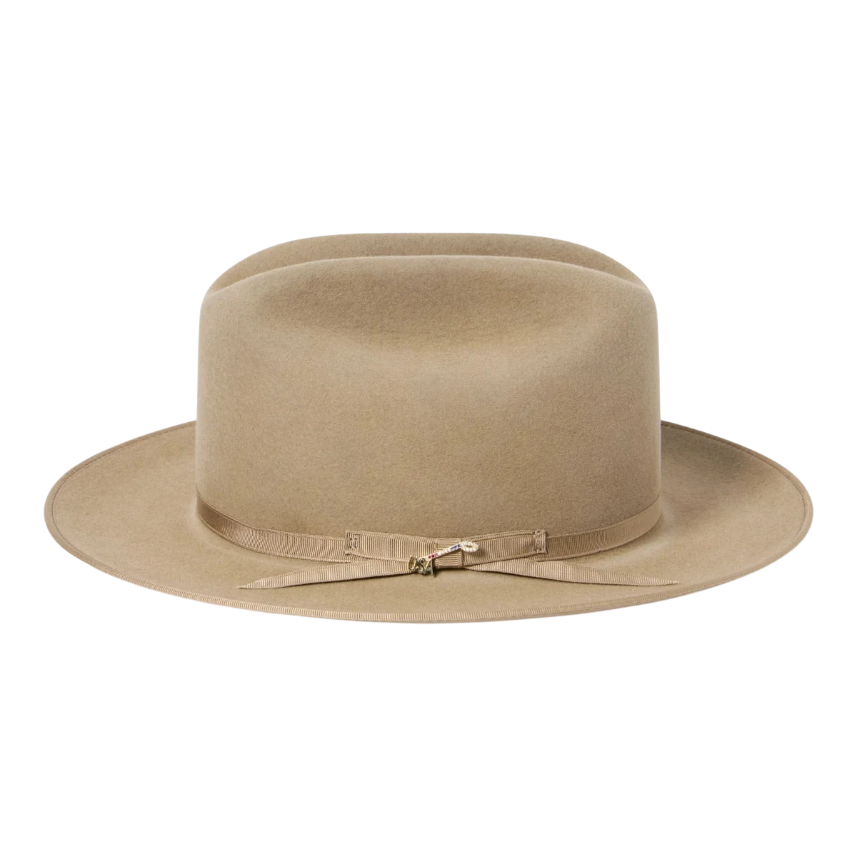 MILWORKS Stetson Open Road 6X USA 250 Edition fawn fur felt hat with cattleman crown and grosgrain band