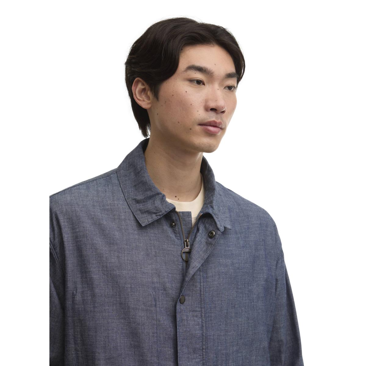 Modified Westoe Casual Jacket Chambray - Jacket
