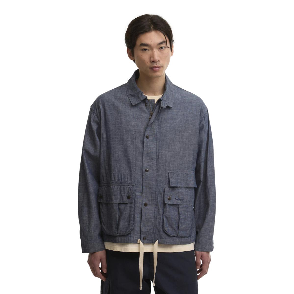Modified Westoe Casual Jacket Chambray - Jacket