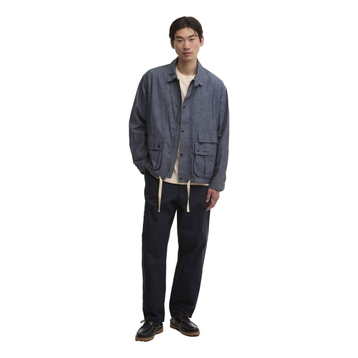 Modified Westoe Casual Jacket Chambray - Jacket