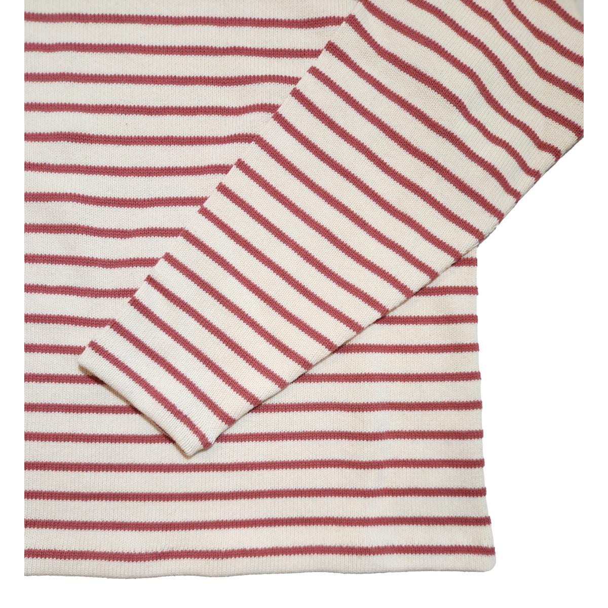 Nantucket Rollneck Sweater Natural Nantucket Red - Sweater