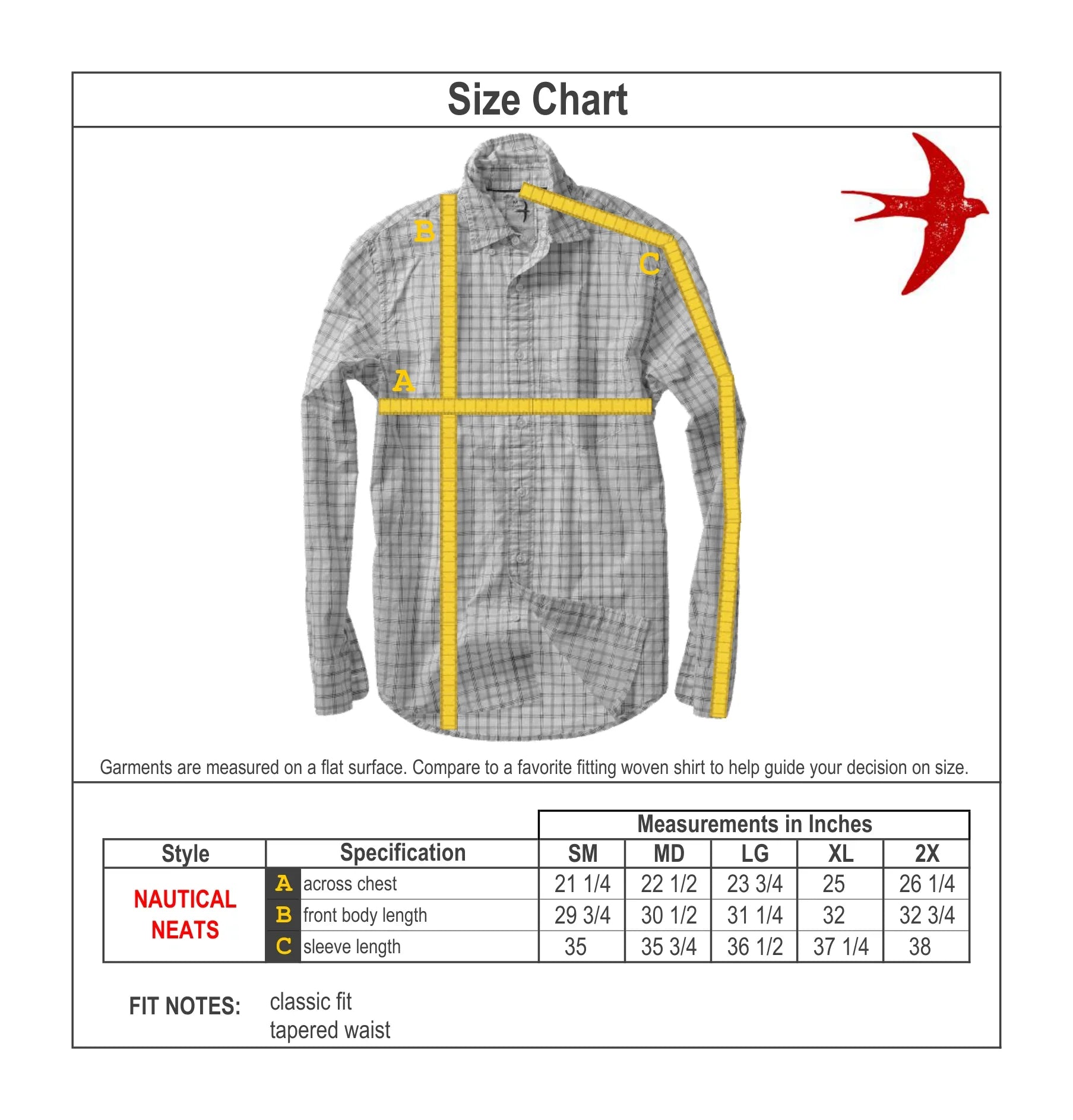 Nautical Neats French Blue Yarn-Dye - Shirts