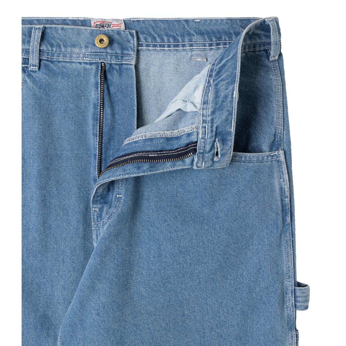 Original Painter Pant Mid Stone Denim - trousers